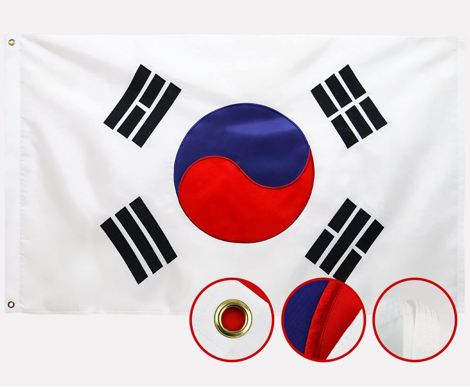 阆中韩国国旗 3x5ft
